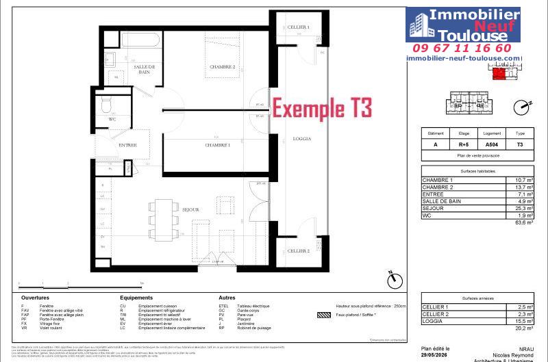Appartements neufs à Toulouse Empalot - Programmes immobiliers neufs Bouygues Immobilier HYLEA