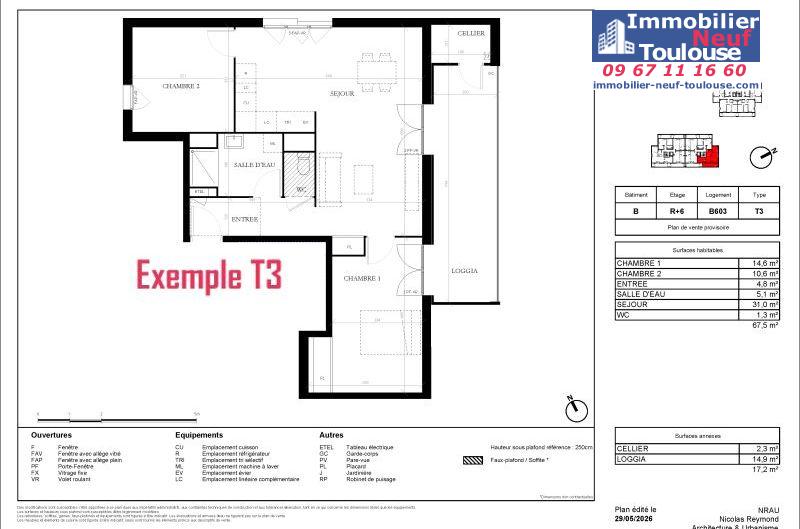 Appartements neufs à Toulouse Empalot - Programmes immobiliers neufs Bouygues Immobilier HYLEA