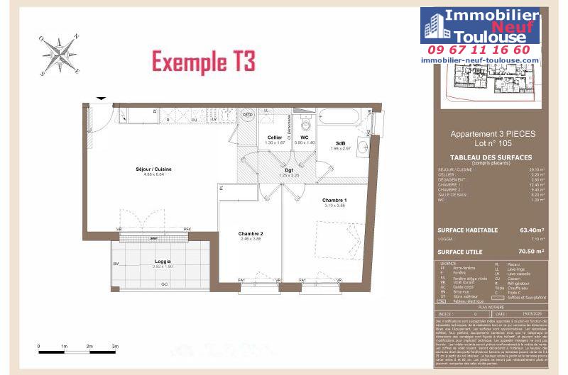 Appartements neufs à Toulouse Côte Pavée - Programmes immobiliers neufs LNC Nouveaux constructeurs 141 côte pavée