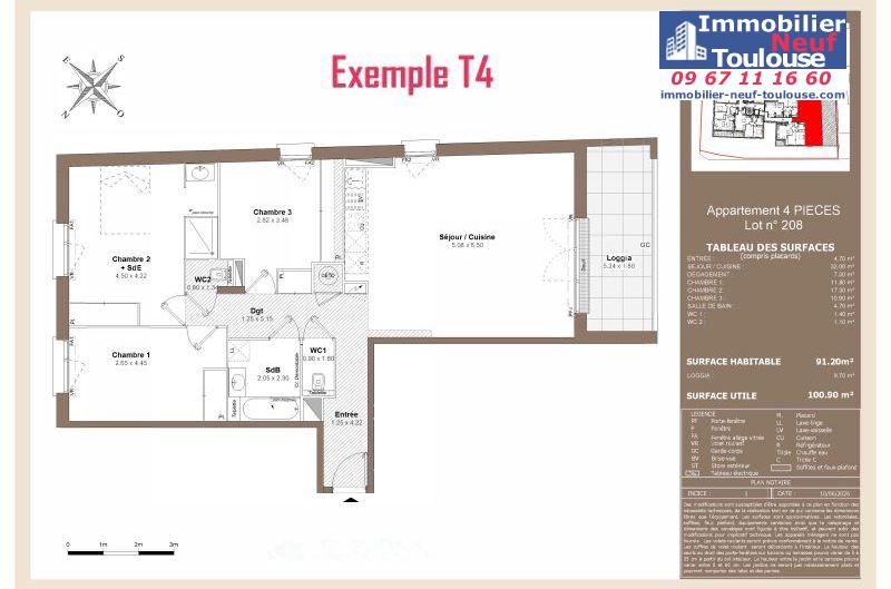 Appartements neufs à Toulouse Côte Pavée - Programmes immobiliers neufs LNC Nouveaux constructeurs 141 côte pavée