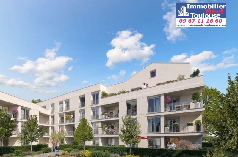 Appartements neufs à Saint-orens-de-gameville - Programmes immobiliers neufs LNC Nouveaux constructeurs Coeur Saint O