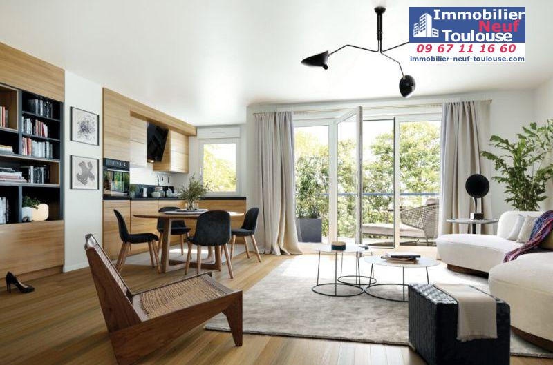 Appartements neufs à Saint-orens-de-gameville - Programmes immobiliers neufs LNC Nouveaux constructeurs Coeur Saint O