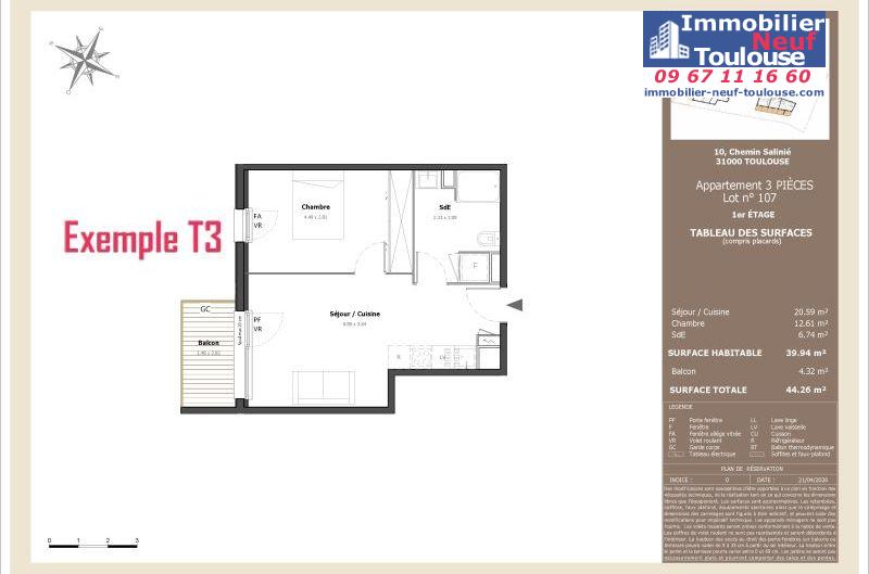 Appartements neufs à Toulouse Lardenne - Programmes immobiliers neufs LNC Nouveaux constructeurs Le Domaine du Marronnier