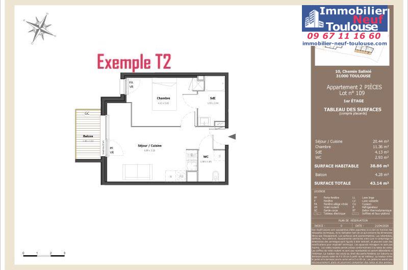 Appartements neufs à Toulouse Lardenne - Programmes immobiliers neufs LNC Nouveaux constructeurs Le Domaine du Marronnier