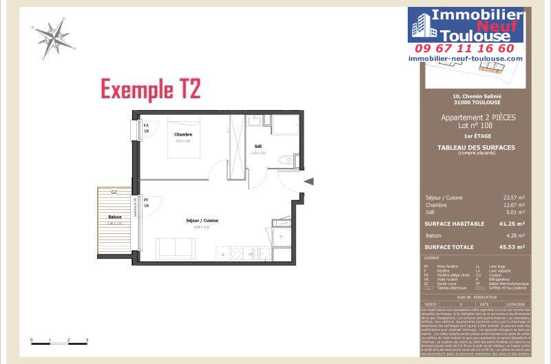 Appartements neufs à Toulouse Lardenne - Programmes immobiliers neufs LNC Nouveaux constructeurs Le Domaine du Marronnier