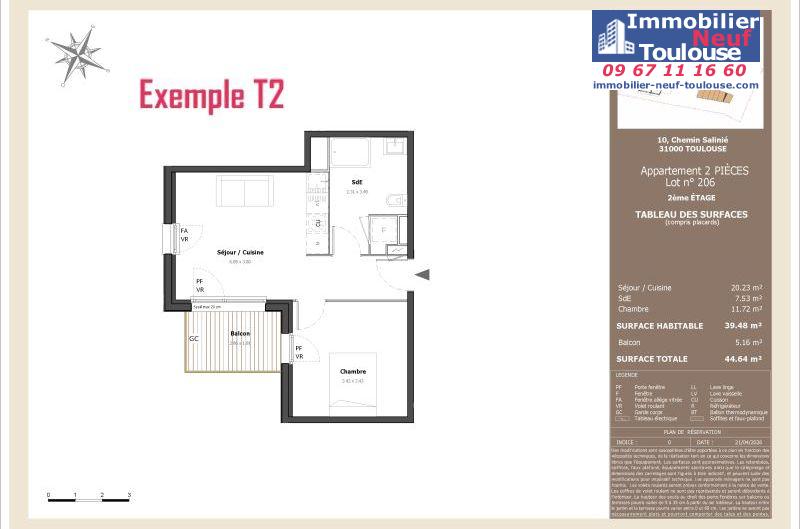 Appartements neufs à Toulouse Lardenne - Programmes immobiliers neufs LNC Nouveaux constructeurs Le Domaine du Marronnier