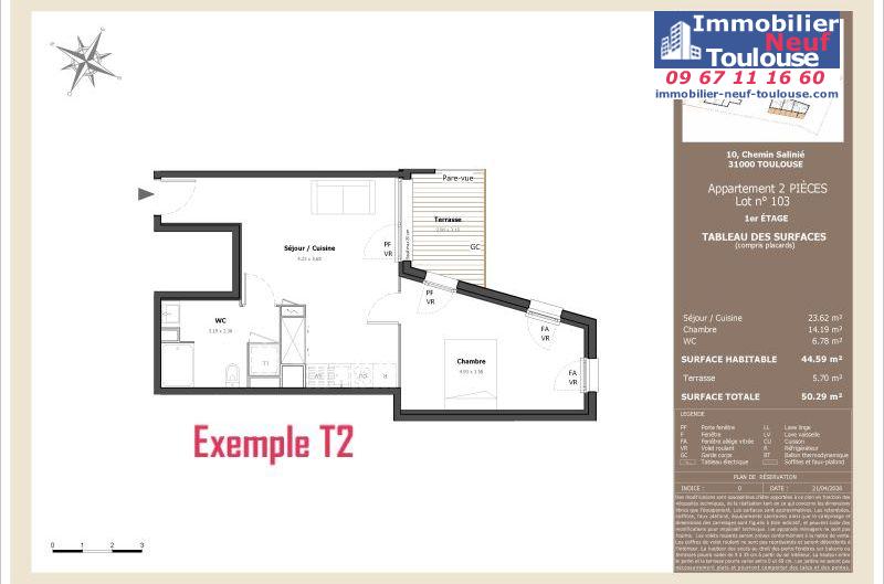 Appartements neufs à Toulouse Lardenne - Programmes immobiliers neufs LNC Nouveaux constructeurs Le Domaine du Marronnier