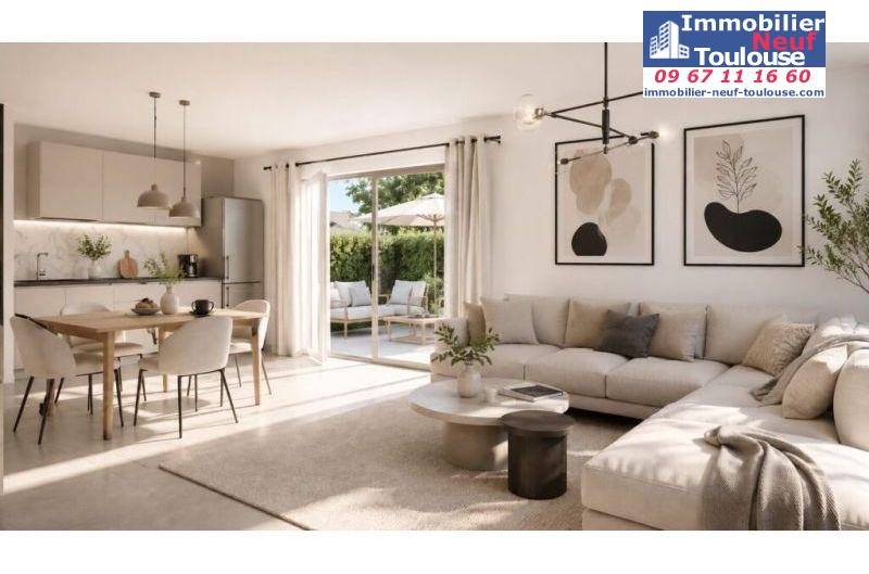 Appartements neufs à Toulouse Lardenne - Programmes immobiliers neufs LNC Nouveaux constructeurs Le Domaine du Marronnier
