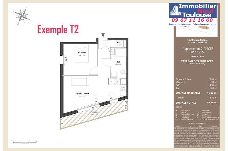 Appartements neufs à Toulouse Lardenne - Programmes immobiliers neufs LNC Nouveaux constructeurs Le Domaine du Marronnier