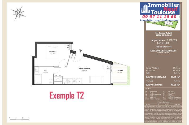Appartements neufs à Toulouse Lardenne - Programmes immobiliers neufs LNC Nouveaux constructeurs Le Domaine du Marronnier