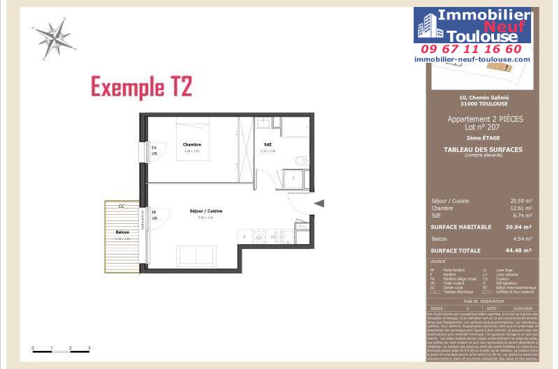 Appartements neufs à Toulouse Lardenne - Programmes immobiliers neufs LNC Nouveaux constructeurs Le Domaine du Marronnier