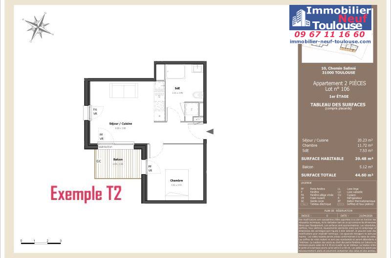 Appartements neufs à Toulouse Lardenne - Programmes immobiliers neufs LNC Nouveaux constructeurs Le Domaine du Marronnier