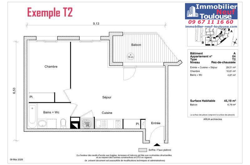 Appartements neufs à Launaguet - Programmes immobiliers neufs Greencity LES BUCOLIQUES