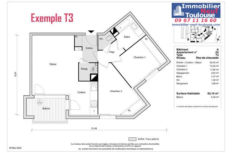 Appartements neufs à Launaguet - Programmes immobiliers neufs Greencity LES BUCOLIQUES