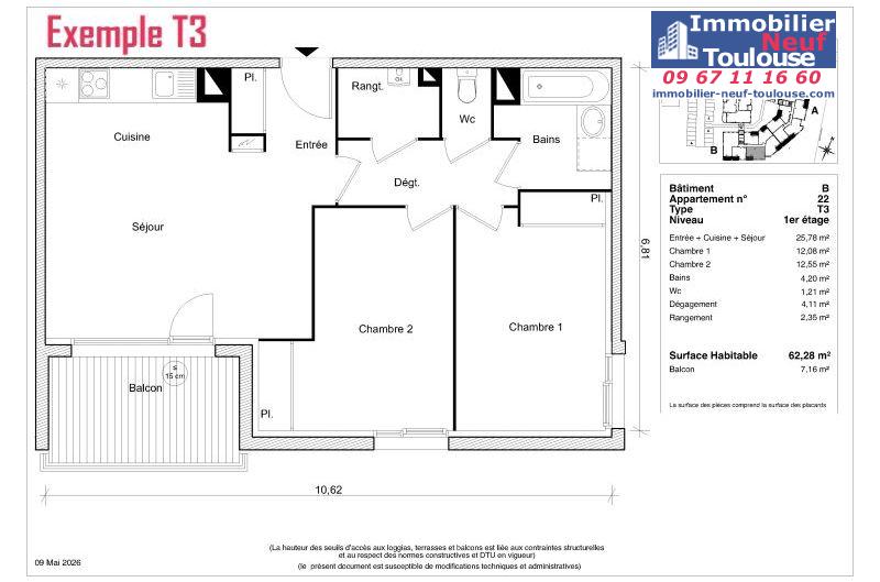Appartements neufs à Launaguet - Programmes immobiliers neufs Greencity LES BUCOLIQUES