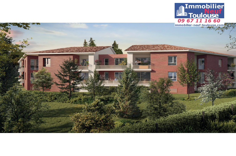 Appartements neufs à Launaguet - Programmes immobiliers neufs Greencity LES BUCOLIQUES