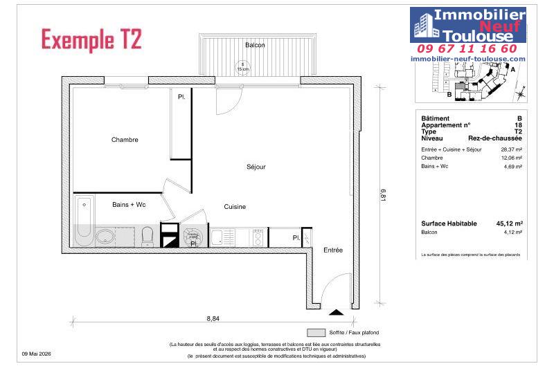 Appartements neufs à Launaguet - Programmes immobiliers neufs Greencity LES BUCOLIQUES