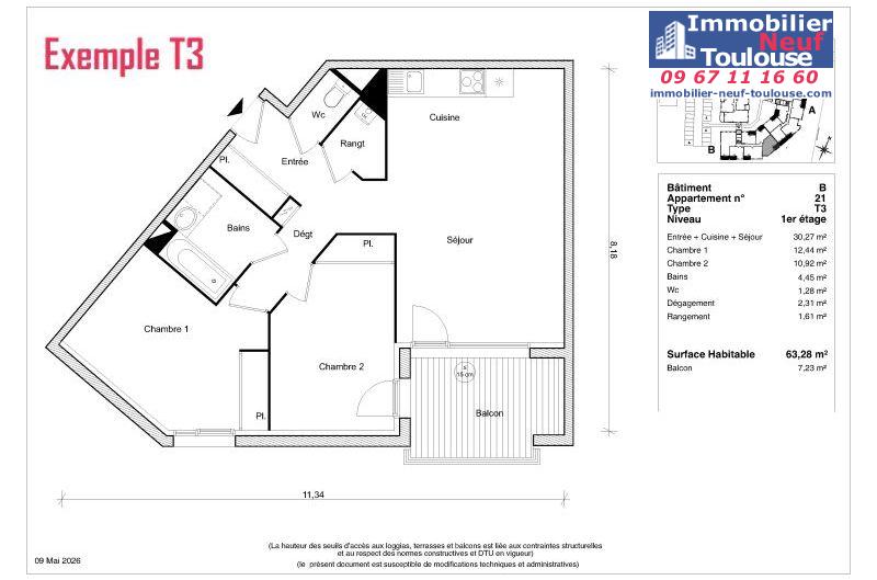 Appartements neufs à Launaguet - Programmes immobiliers neufs Greencity LES BUCOLIQUES