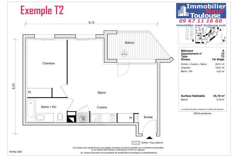 Appartements neufs à Launaguet - Programmes immobiliers neufs Greencity LES BUCOLIQUES