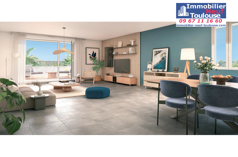 Appartements neufs à Launaguet - Programmes immobiliers neufs Greencity LES BUCOLIQUES