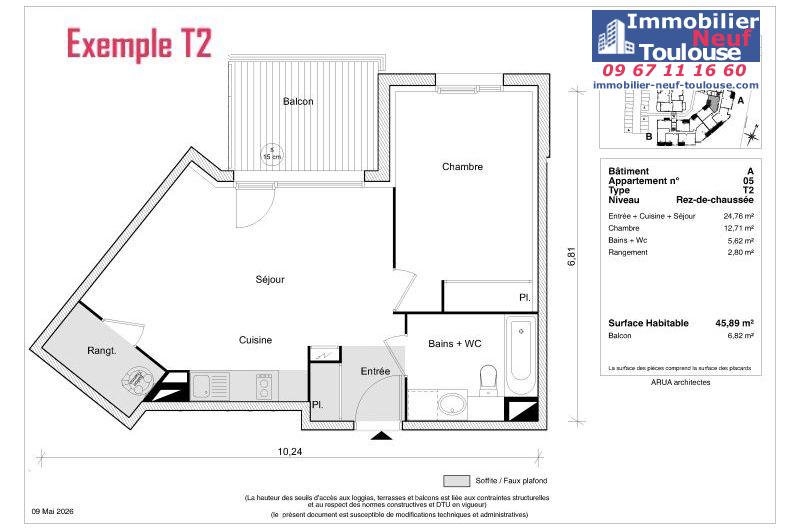 Appartements neufs à Launaguet - Programmes immobiliers neufs Greencity LES BUCOLIQUES
