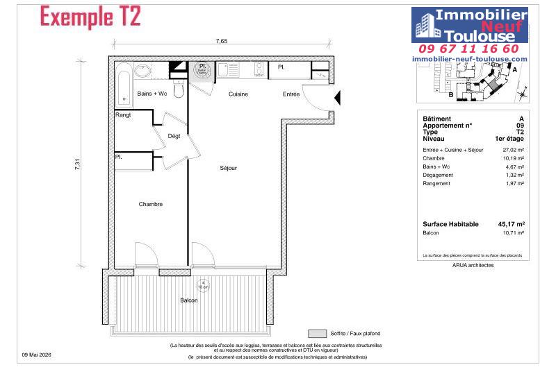 Appartements neufs à Launaguet - Programmes immobiliers neufs Greencity LES BUCOLIQUES
