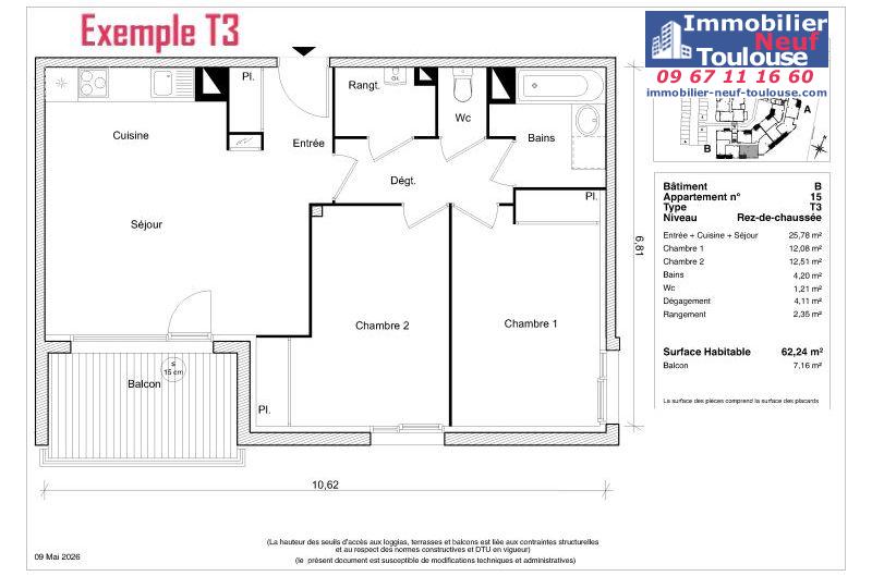 Appartements neufs à Launaguet - Programmes immobiliers neufs Greencity LES BUCOLIQUES