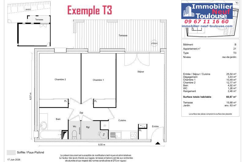 Appartements neufs à Tournefeuille - Programmes immobiliers neufs Greencity LES ROITELETS