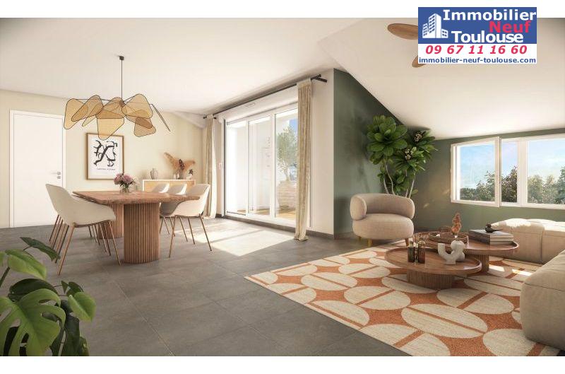 Appartements neufs à Tournefeuille - Programmes immobiliers neufs Greencity LES ROITELETS