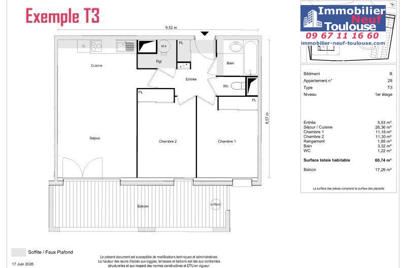 Appartements neufs à Tournefeuille - Programmes immobiliers neufs Greencity LES ROITELETS