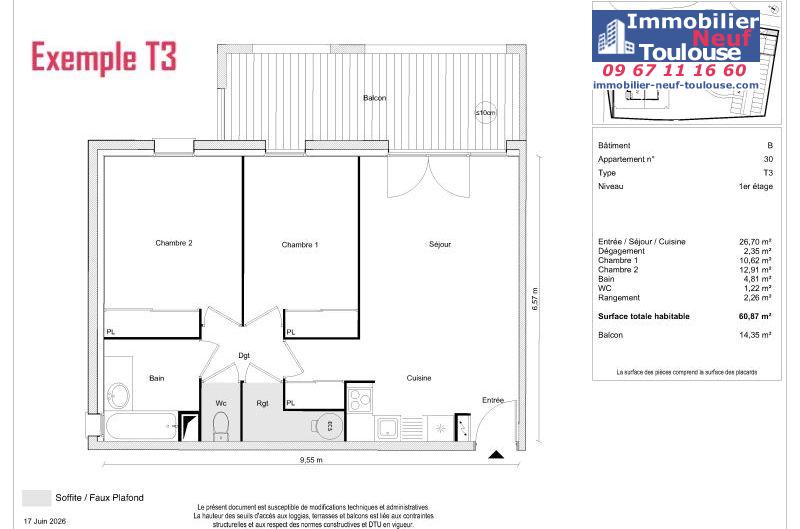 Appartements neufs à Tournefeuille - Programmes immobiliers neufs Greencity LES ROITELETS