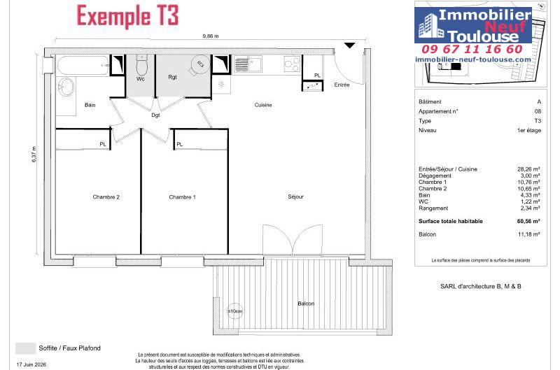 Appartements neufs à Tournefeuille - Programmes immobiliers neufs Greencity LES ROITELETS