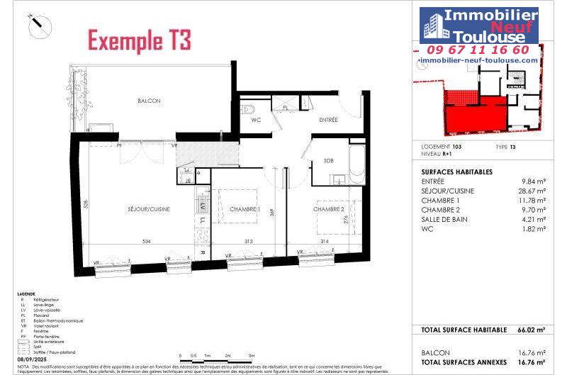 Appartements neufs à Toulouse Croix De Pierre - Programmes immobiliers neufs Max Le PRIVILEGE