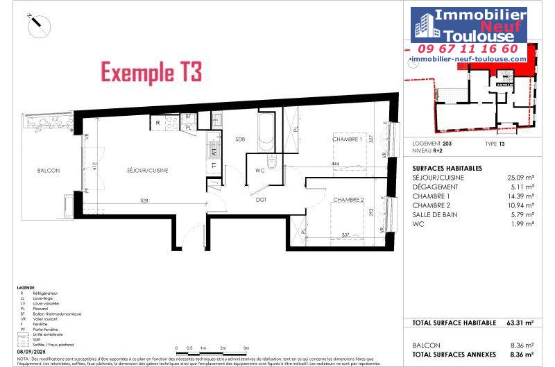 Appartements neufs à Toulouse Croix De Pierre - Programmes immobiliers neufs Max Le PRIVILEGE