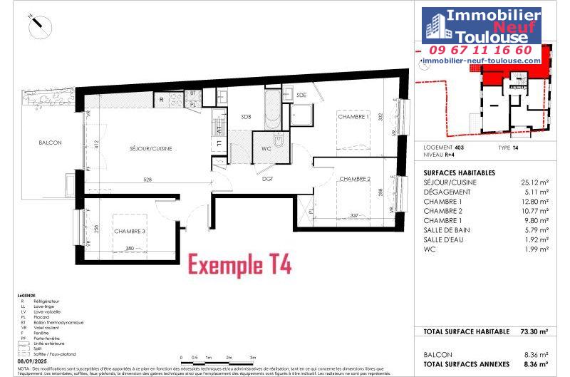 Appartements neufs à Toulouse Croix De Pierre - Programmes immobiliers neufs Max Le PRIVILEGE
