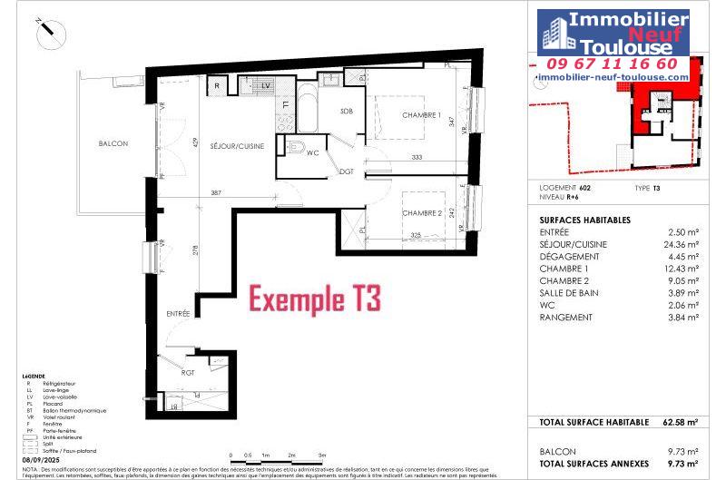 Appartements neufs à Toulouse Croix De Pierre - Programmes immobiliers neufs Max Le PRIVILEGE