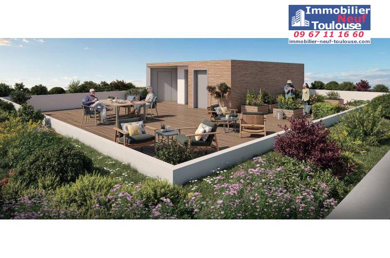 Résidence sénior à Toulouse Croix Daurade - Programmes immobiliers neufs Greencity LES TEMPORELLES RENOIR