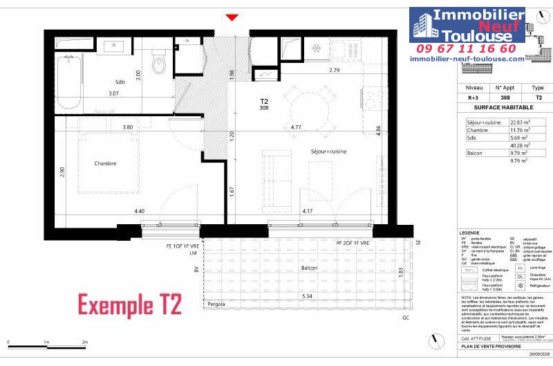 Appartements neufs à Toulouse Bonnefoy - Programmes immobiliers neufs Bouygues Immobilier Le Celene