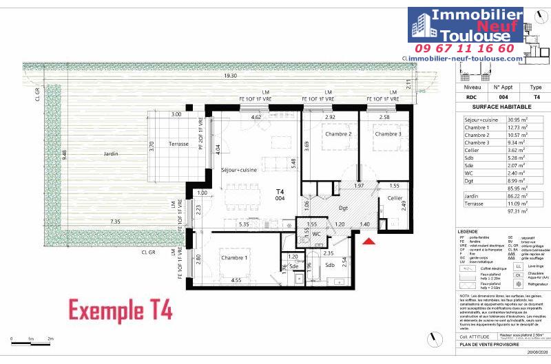 Appartements neufs à Toulouse Bonnefoy - Programmes immobiliers neufs Bouygues Immobilier Le Celene