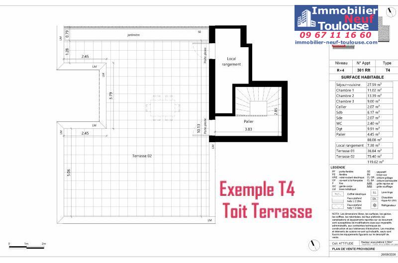 Appartements neufs à Toulouse Bonnefoy - Programmes immobiliers neufs Bouygues Immobilier Le Celene
