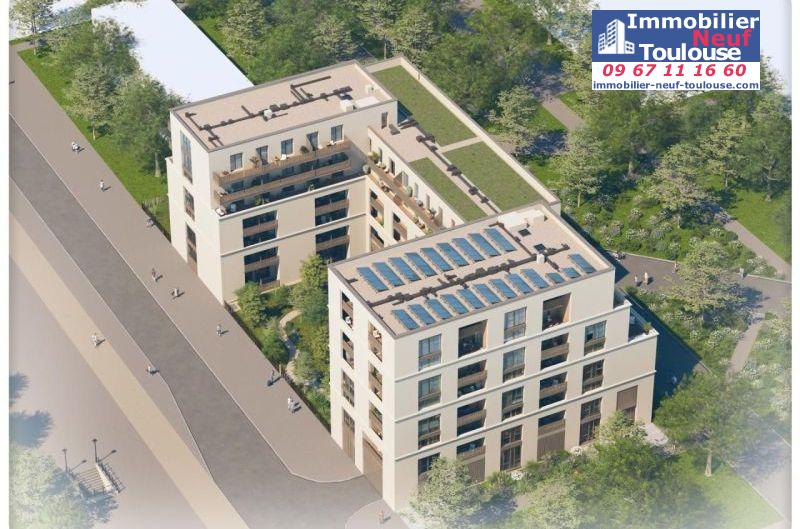 Appartements neufs à Toulouse Montaudran - Programmes immobiliers neufs Saint agne promotion VIVRE ENSEMBLE TOULOUSE AEROSPACE