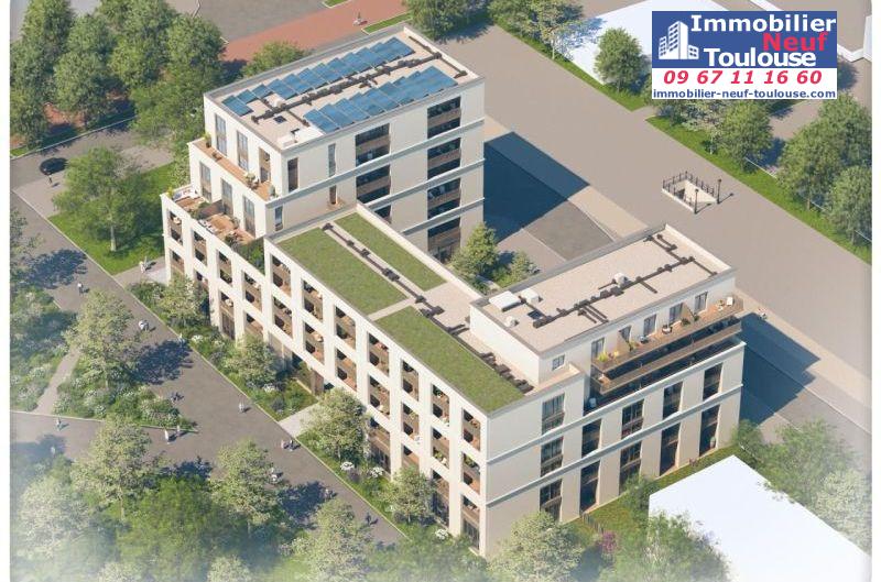Appartements neufs à Toulouse Montaudran - Programmes immobiliers neufs Saint agne promotion VIVRE ENSEMBLE TOULOUSE AEROSPACE