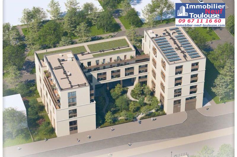 Appartements neufs à Toulouse Montaudran - Programmes immobiliers neufs Saint agne promotion VIVRE ENSEMBLE TOULOUSE AEROSPACE