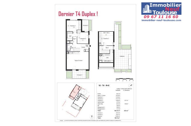 Appartements neufs à Toulouse Pont Des Demoiselles - Programmes immobiliers neufs Fonta Villa Demoiselles