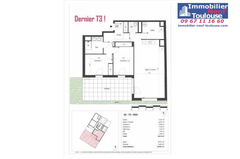 Appartements neufs à Toulouse Pont Des Demoiselles - Programmes immobiliers neufs Fonta Villa Demoiselles