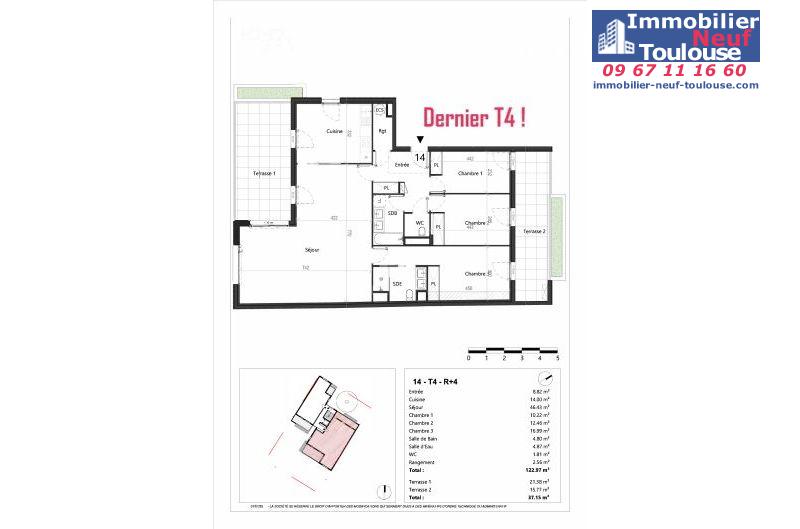 Appartements neufs à Toulouse Pont Des Demoiselles - Programmes immobiliers neufs Fonta Villa Demoiselles
