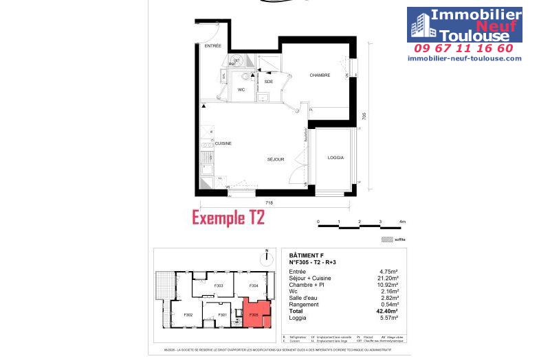 Appartements neufs à Toulouse Lalande - Programmes immobiliers neufs Fonta Villa Amaya
