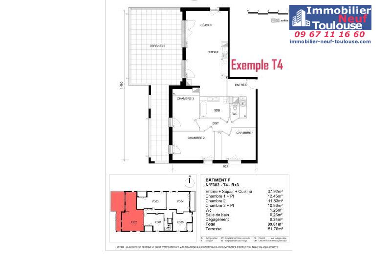 Appartements neufs à Toulouse Lalande - Programmes immobiliers neufs Fonta Villa Amaya