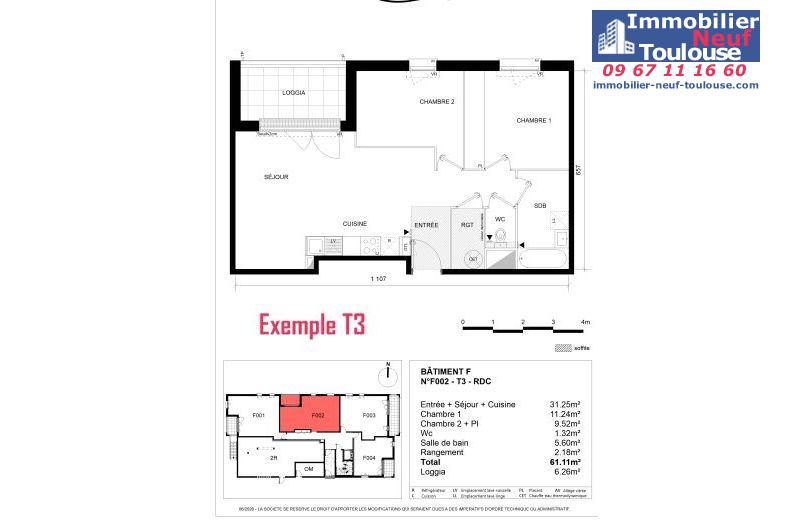 Appartements neufs à Toulouse Lalande - Programmes immobiliers neufs Fonta Villa Amaya