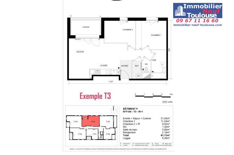 Appartements neufs à Toulouse Lalande - Programmes immobiliers neufs Fonta Villa Amaya
